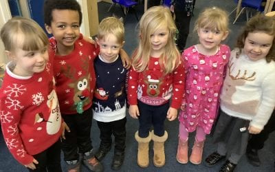 Christmas singing in the Foundation Stage