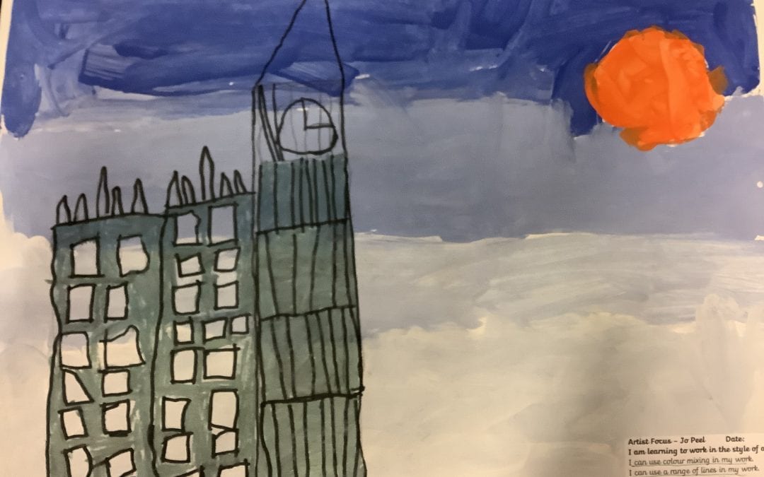 Year 1 – London Landmark Artwork